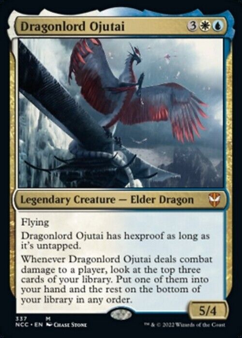 Dragonlord Ojutai ~ Commander: Streets of New Capenna [ NM ] [ Magic MTG ] - London Magic Traders Limited