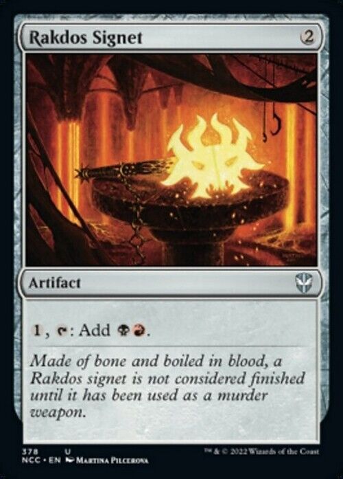 Rakdos Signet ~ Commander: Streets of New Capenna [ NM ] [ Magic MTG ] - London Magic Traders Limited