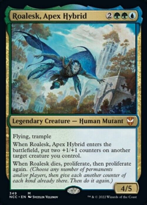 Roalesk, Apex Hybrid ~ Commander: Streets of New Capenna [ NM ] [ Magic MTG ] - London Magic Traders Limited