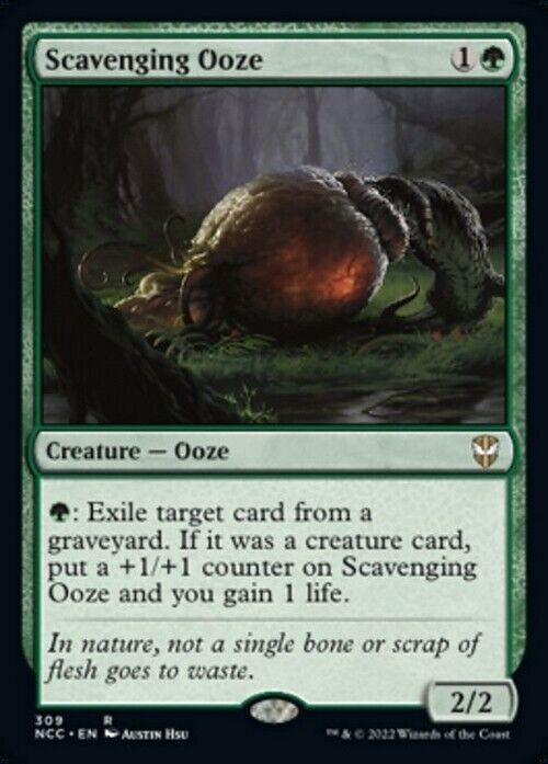 Scavenging Ooze ~ Commander: Streets of New Capenna [ NM ] [ Magic MTG ] - London Magic Traders Limited