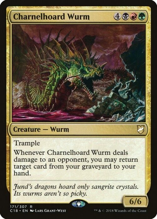 Charnelhoard Wurm ~ Commander 2018 [ NearMint ] [ Magic MTG ] - London Magic Traders Limited