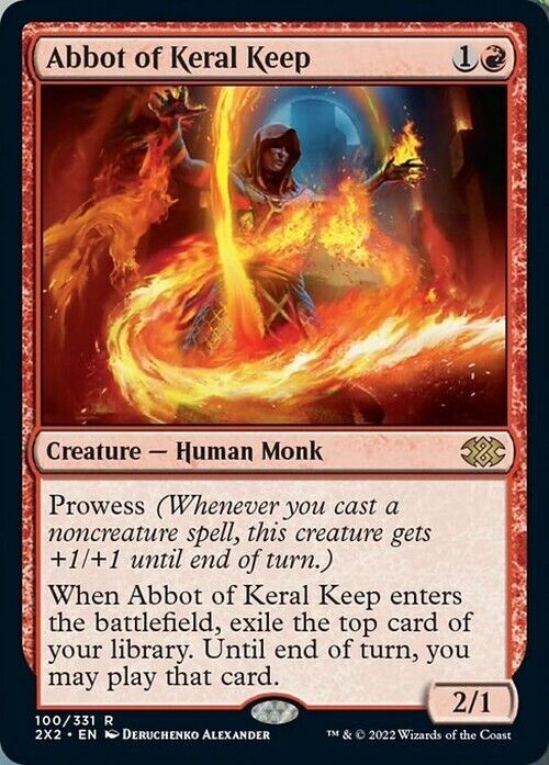 Abbot of Keral Keep ~ Double Masters 2022 [ NearMint ] [ Magic MTG ] - London Magic Traders Limited