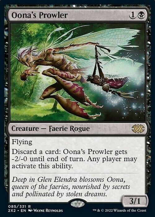 Oona's Prowler ~ Double Masters 2022 [ NearMint ] [ Magic MTG ]