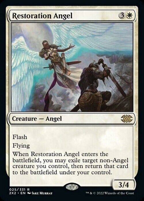 Restoration Angel ~ Double Masters 2022 [ NearMint ] [ Magic MTG ] - London Magic Traders Limited