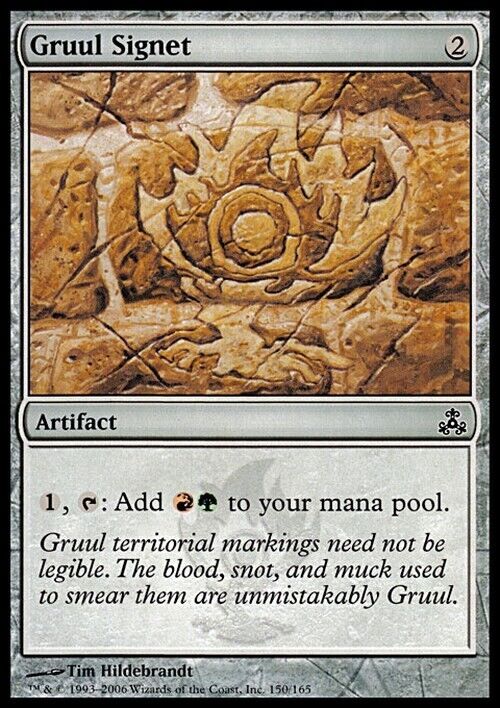 Gruul Signet ~ Guildpact [ Excellent ] [ Magic MTG ] - London Magic Traders Limited