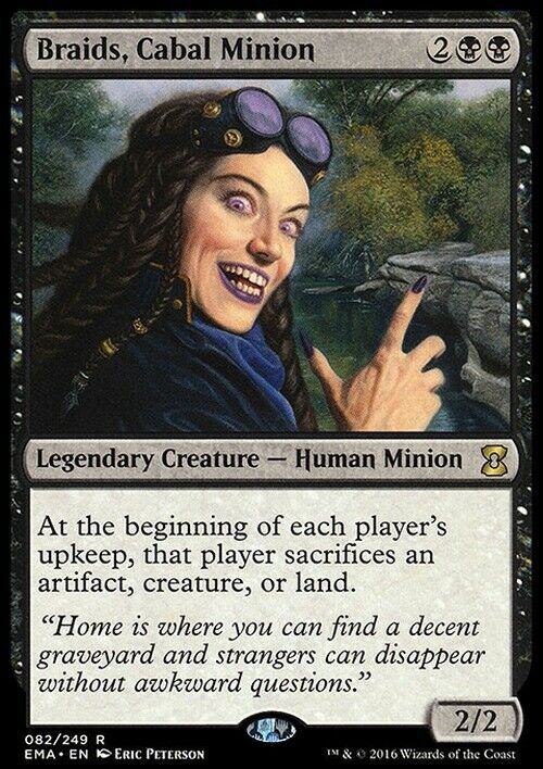 Braids, Cabal Minion ~ Eternal Masters [ Excellent ] [ Magic MTG ] - London Magic Traders Limited