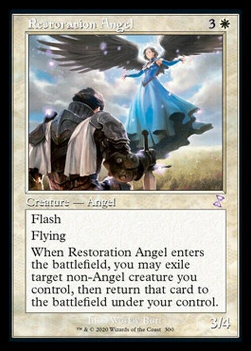 Restoration Angel ~ Time Spiral Remastered [ NearMint ] [ Magic MTG ] - London Magic Traders Limited