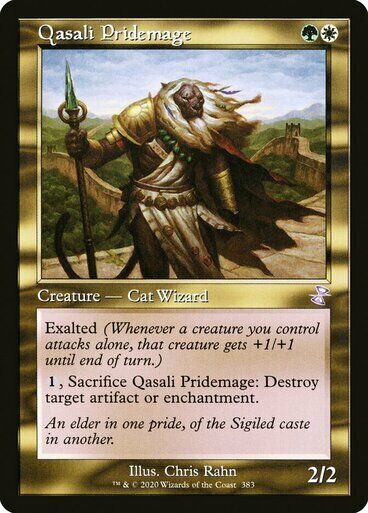 Qasali Pridemage ~ Time Spiral Remastered [ NearMint ] [ Magic MTG ] - London Magic Traders Limited