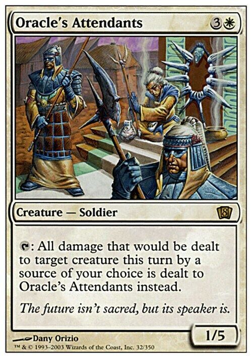 Oracle's Attendants ~ Eighth Edition [ Excellent ] [ Magic MTG ] - London Magic Traders Limited