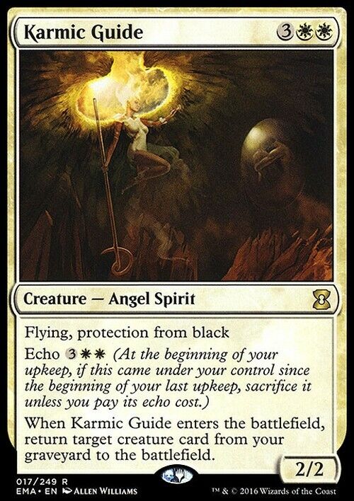 Karmic Guide ~ Eternal Masters [ Excellent ] [ Magic MTG ] - London Magic Traders Limited