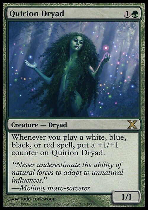 Quirion Dryad ~ Tenth Edition [ NearMint ] [ Magic MTG ] - London Magic Traders Limited