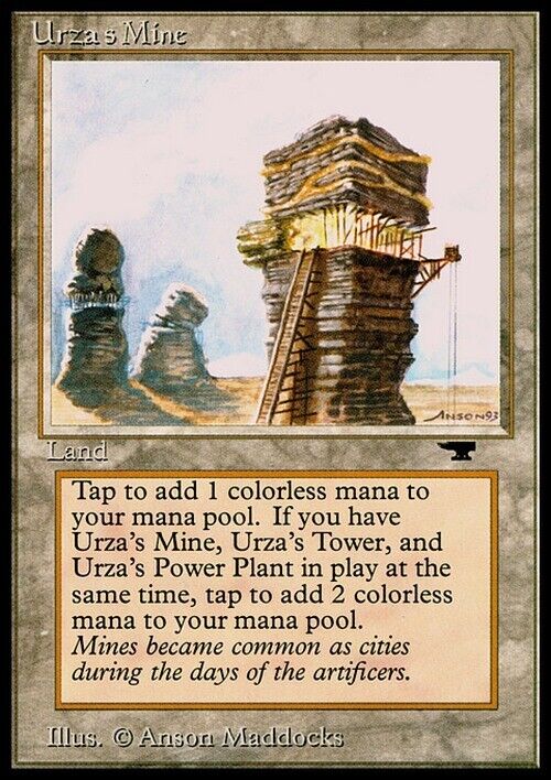 Urza's Mine (Version 4) ~ Antiquities [ Excellent ] [ Magic MTG ] - London Magic Traders Limited