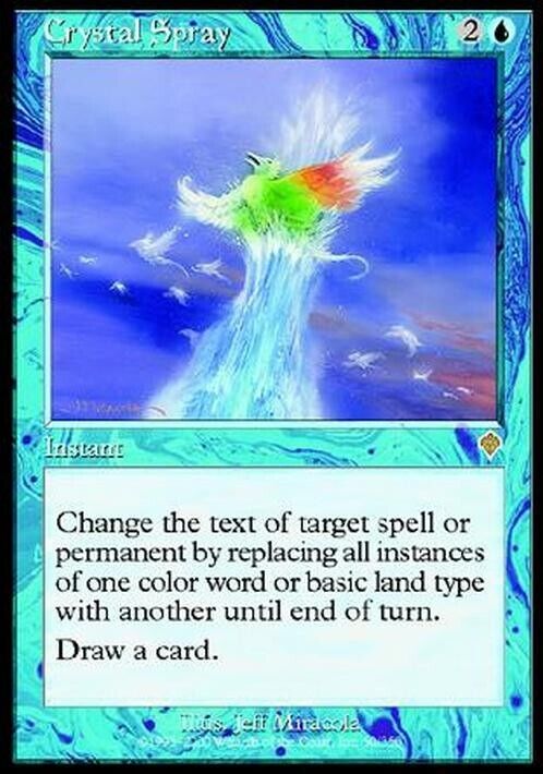 Crystal Spray ~ Invasion [ Excellent ] [ Magic MTG ] - London Magic Traders Limited