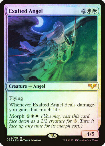 FOIL Exalted Angel ~ From the Vault [ Excellent ] [ Magic MTG ] - London Magic Traders Limited