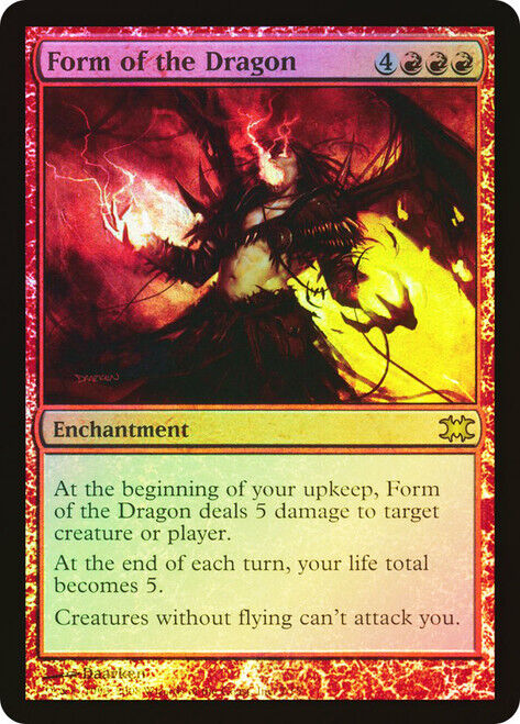 FOIL Form of the Dragon ~ From the Vault [ NearMint ] [ Magic MTG ] - London Magic Traders Limited