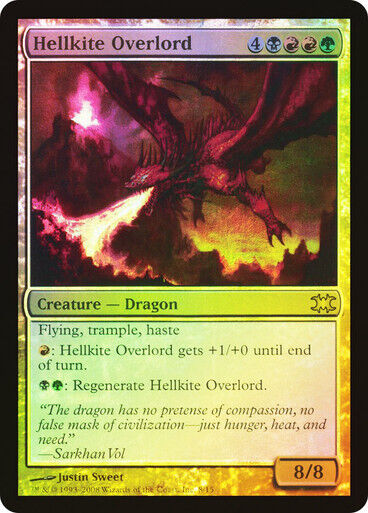 FOIL Hellkite Overlord ~ From the Vault [ Excellent ] [ Magic MTG ] - London Magic Traders Limited