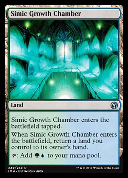 Simic Growth Chamber ~ Iconic Masters [ NearMint ] [ Magic MTG ] - London Magic Traders Limited
