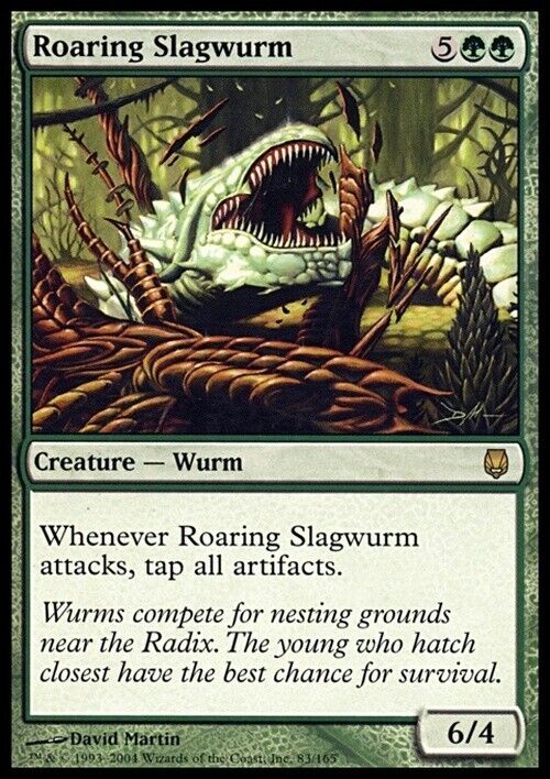 Roaring Slagwurm ~ Darksteel [ Excellent ] [ Magic MTG ] - London Magic Traders Limited