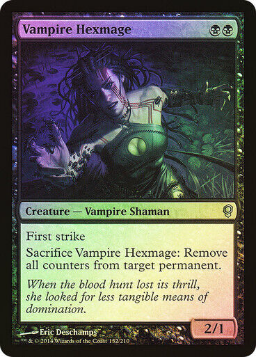 FOIL Vampire Hexmage ~ Conspiracy [ Excellent ] [ MTG ] - London Magic Traders Limited