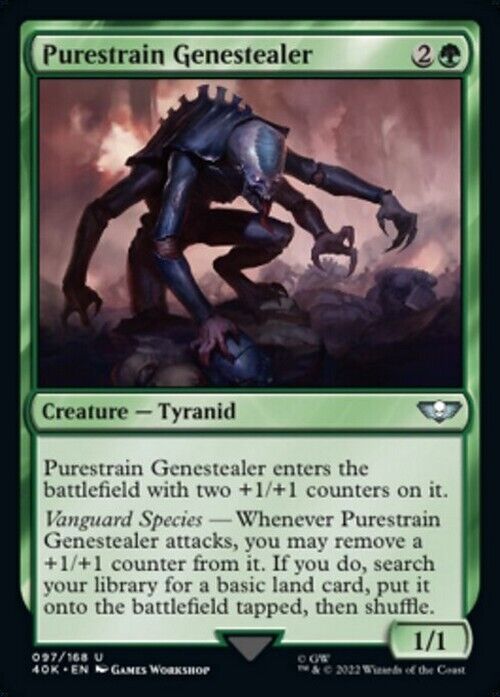 Purestrain Genestealer ~ Commander: Warhammer 40,000 [ Excellent ] [ Magic MTG ]