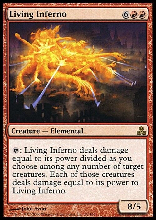 Living Inferno ~ Guildpact [ Excellent ] [ Magic MTG ] - London Magic Traders Limited
