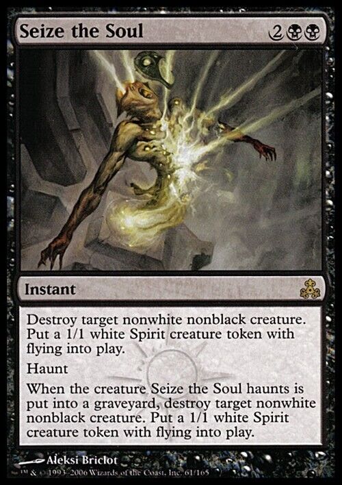 Seize the Soul ~ Guildpact [ Excellent ] [ Magic MTG ] - London Magic Traders Limited