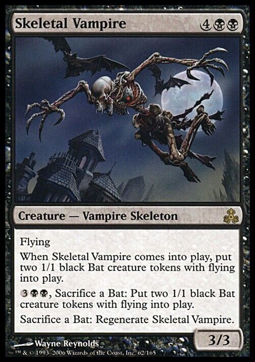Skeletal Vampire ~ Guildpact [ Excellent ] [ Magic MTG ]