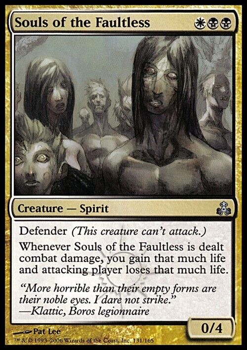 Souls of the Faultless ~ Guildpact [ EX ] [ Magic MTG ]