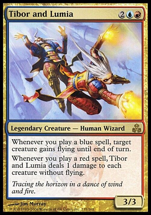 Tibor and Lumia ~ Guildpact [ Excellent ] [ Magic MTG ] - London Magic Traders Limited