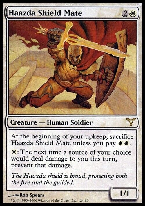 Haazda Shield Mate ~ Dissension [ Excellent ] [ Magic MTG ] - London Magic Traders Limited