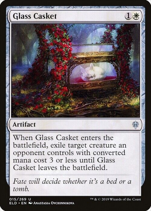 Glass Casket ~ Throne of Eldraine [ NearMint ] [ Magic MTG ] - London Magic Traders Limited