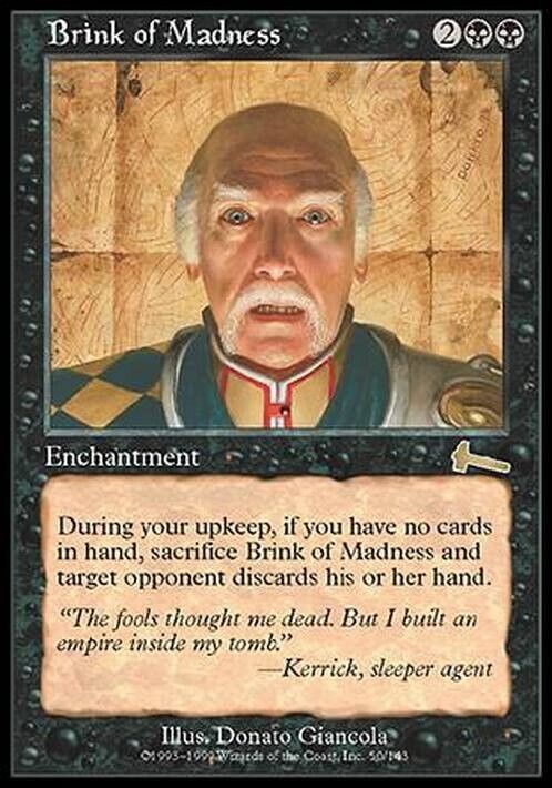 Brink of Madness ~ Urza's Legacy [ Excellent ] [ Magic MTG ] - London Magic Traders Limited