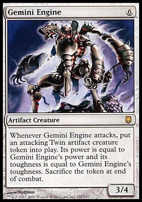 Gemini Engine ~ Darksteel [ Excellent ] [ Magic MTG ] - London Magic Traders Limited