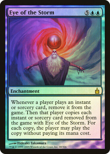 FOIL Eye of the Storm ~ Ravnica: City of Guilds [ Excellent ] [ Magic MTG ] - London Magic Traders Limited
