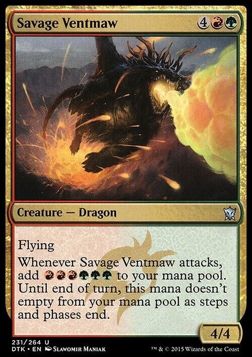 Savage Ventmaw ~ Dragons of Tarkir [ Excellent ] [ Magic MTG ] - London Magic Traders Limited