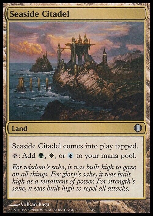 Seaside Citadel ~ Shards of Alara [ Excellent ] [ Magic MTG ] - London Magic Traders Limited