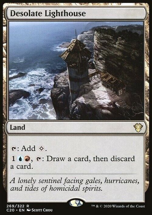 Desolate Lighthouse ~ Commander: Ikoria [ Excellent ] [ Magic MTG ] - London Magic Traders Limited