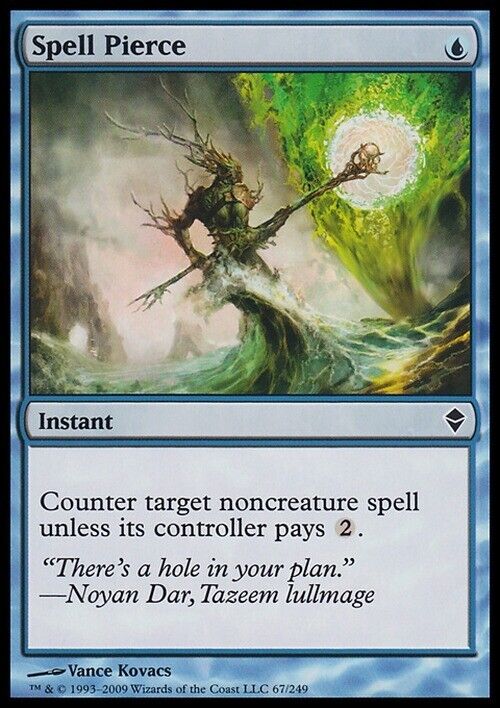 Spell Pierce ~ Zendikar [ Excellent ] [ Magic MTG ] - London Magic Traders Limited