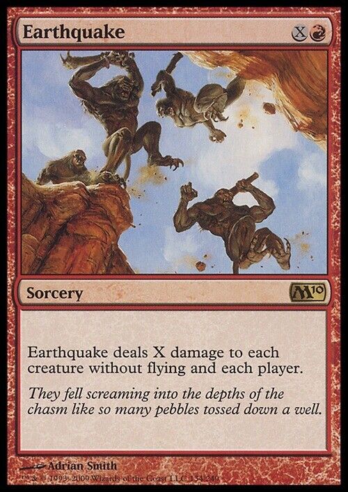 Earthquake ~ Magic 2010 [ Excellent ] [ Magic MTG ] - London Magic Traders Limited