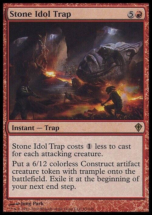 Stone Idol Trap ~ Worldwake [ Excellent ] [ Magic MTG ] - London Magic Traders Limited
