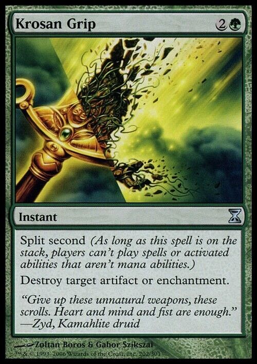 Krosan Grip ~ Time Spiral [ Excellent ] [ Magic MTG ] - London Magic Traders Limited