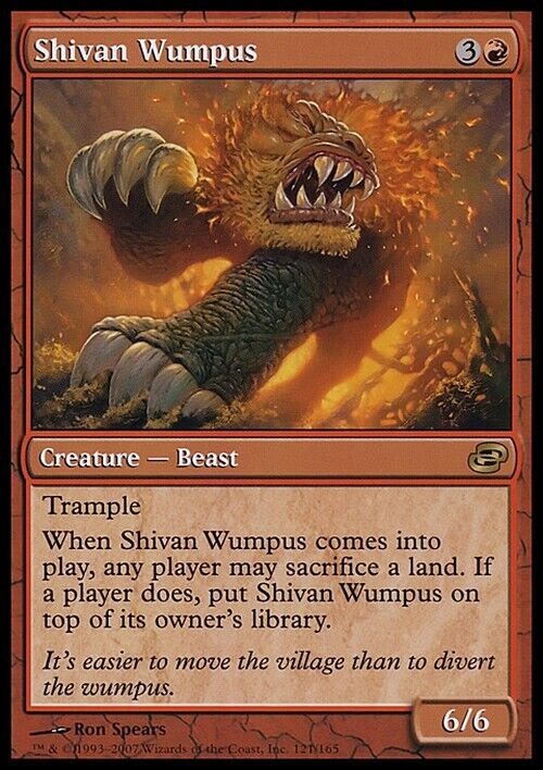 Shivan Wumpus ~ Planar Chaos [ Excellent ] [ Magic MTG ] - London Magic Traders Limited