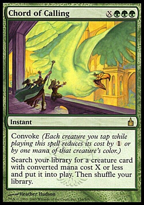 Chord of Calling ~ Ravnica: City of Guilds [ MODERATELY PLAYED ] [ Magic MTG ] - London Magic Traders Limited