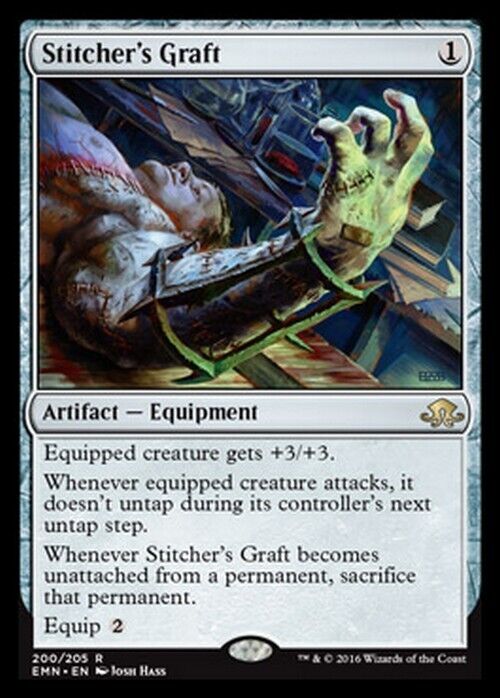 Stitcher's Graft ~ Eldritch Moon [ Excellent ] [ Magic MTG ] - London Magic Traders Limited