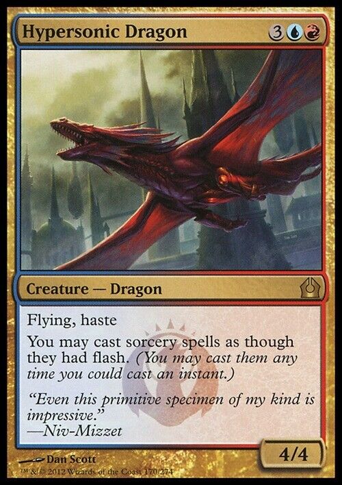 Hypersonic Dragon ~ Return to Ravnica [ Excellent ] [ Magic MTG ] - London Magic Traders Limited