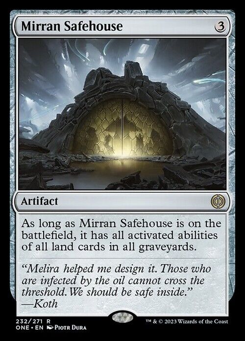 Mirran Safehouse ~ Phyrexia: All Will Be One [ NearMint ] [ Magic MTG ] - London Magic Traders Limited