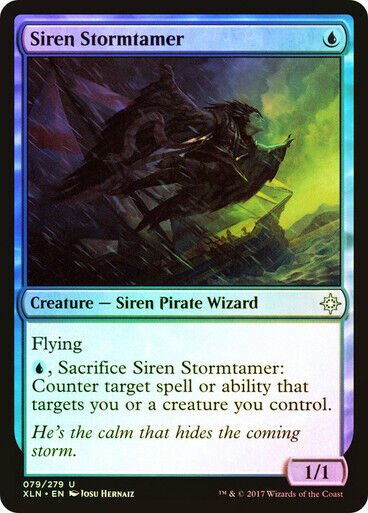 FOIL Siren Stormtamer ~ Ixalan [ Excellent ] [ Magic MTG ]