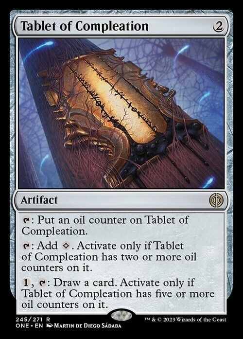 Tablet of Compleation ~ Phyrexia: All Will Be One [ NearMint ] [ Magic MTG ]