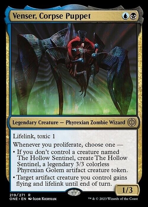Venser, Corpse Puppet ~ Phyrexia: All Will Be One [ NearMint ] [ Magic MTG ] - London Magic Traders Limited