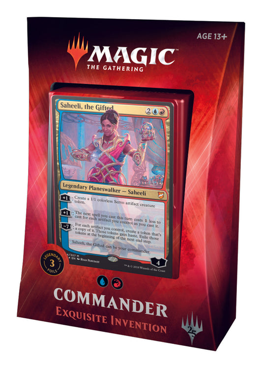 Exquisite Invention Deck ~ Commander 2018 ~ Magic the Gathering MTG Sealed - London Magic Traders Limited